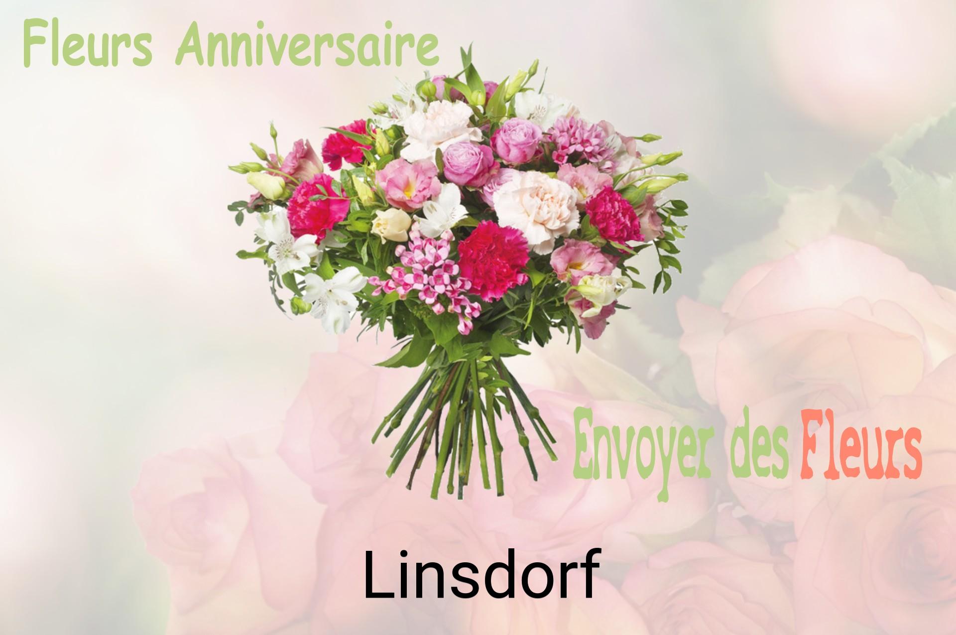 Bouquet de fleurs d’anniversaire livré à Linsdorf